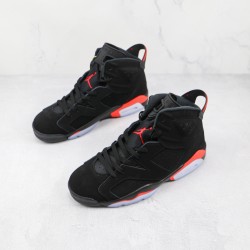 (Free Shipping)Jordan 6 Retro Black Infrared (2019) 384664-060