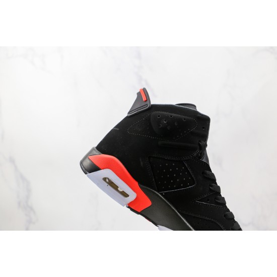 (Free Shipping)Jordan 6 Retro Black Infrared (2019) 384664-060