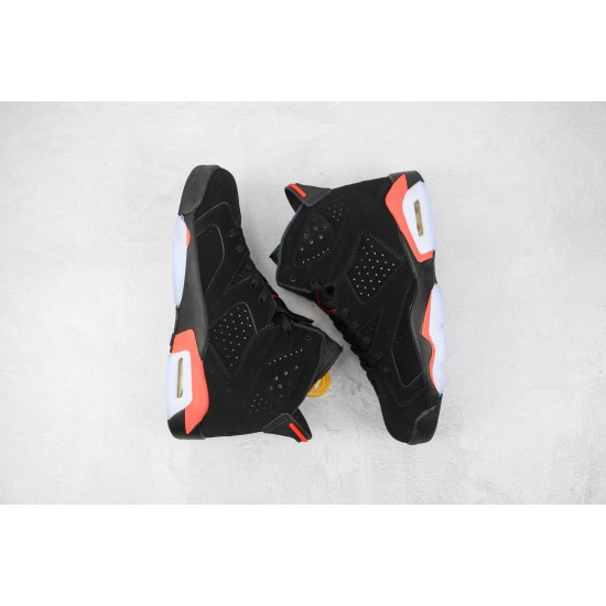 (Free Shipping)Jordan 6 Retro Black Infrared (2019) 384664-060