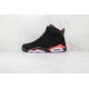 (Free Shipping)Jordan 6 Retro Black Infrared (2019) 384664-060