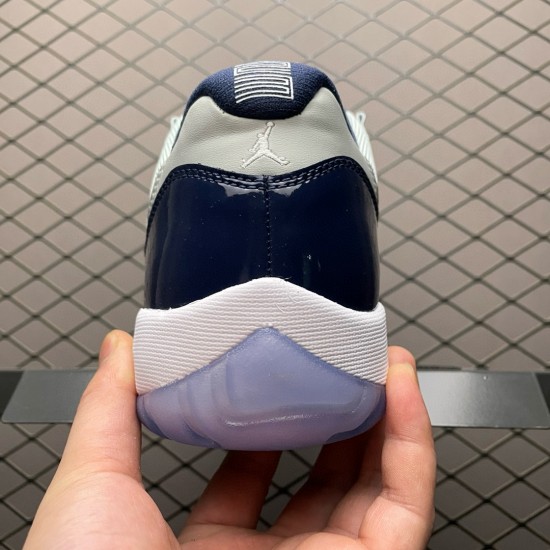 (Free Shipping)Jordan 11 Retro Low Georgetown 528895-007