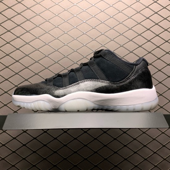 (Free Shipping)Jordan 11 Retro Low Barons 528895-010