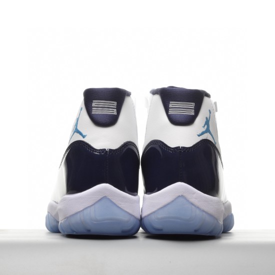 (Free Shipping)Jordan 11 Retro UNC Win Like 82 378037-123 (Free Shipping)Jordan 11 Retro UNC Win Like 82 378037-123