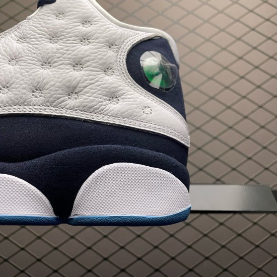 (Free Shipping)Jordan 13 Retro Obsidian Powder Blue White 414571-144