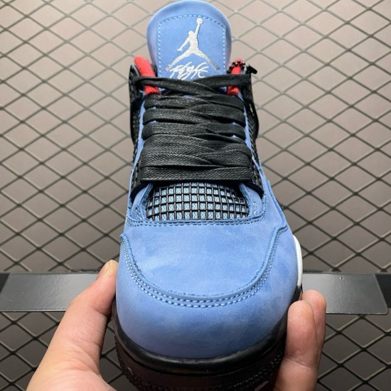 (Free Shipping)Travis Scott x Air Jordan 4 Retro 308497-406