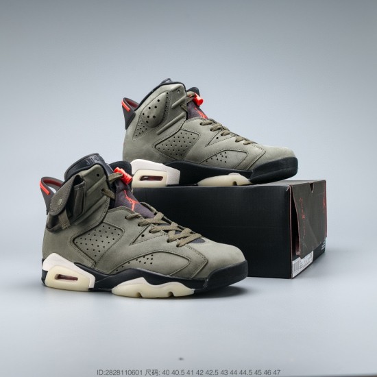 (Free Shipping)Jordan 6 Retro Travis Scott CN1084-200