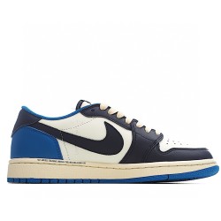 (Free Shipping)Travis Scott x Fragment Design x Air Jordan 1 Low  DM7866-140