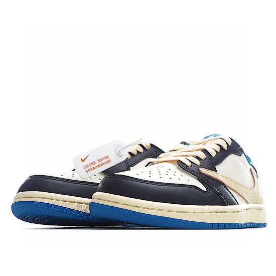 (Free Shipping)Travis Scott x Fragment Design x Air Jordan 1 Low  DM7866-140