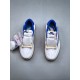 (Free Shipping)Travis Scott x Nike Air Jordan 1 Low Sail White Royal Blue DM9868-218