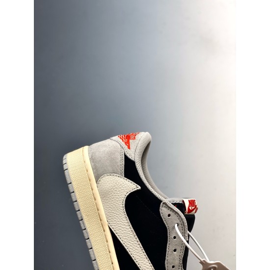 (Free Shipping)Travis Scott x Air Jordan 1 Low OG DM7866-010