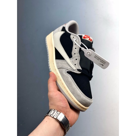 (Free Shipping)Travis Scott x Air Jordan 1 Low OG DM7866-010