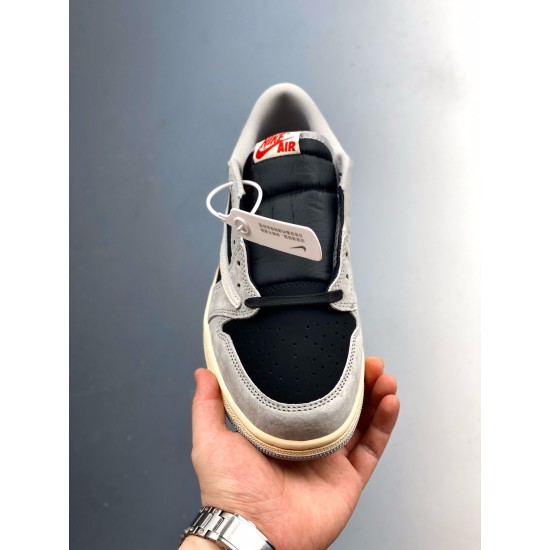 (Free Shipping)Travis Scott x Air Jordan 1 Low OG DM7866-010