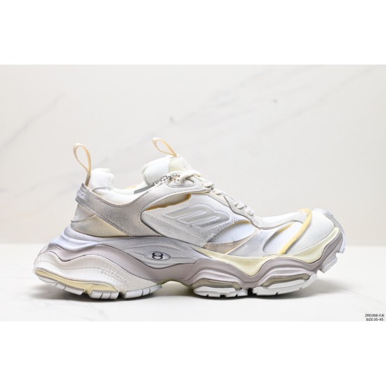 (Free Shipping)Balenciaga Triple S Clear Sole (Women's)