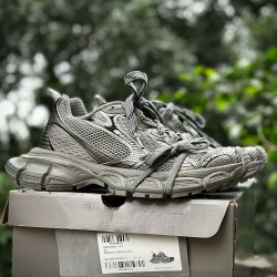 (Free Shipping)Balenciaga 3XL Sneaker Grey