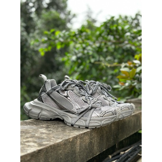 (Free Shipping)Balenciaga 3XL Sneaker Grey