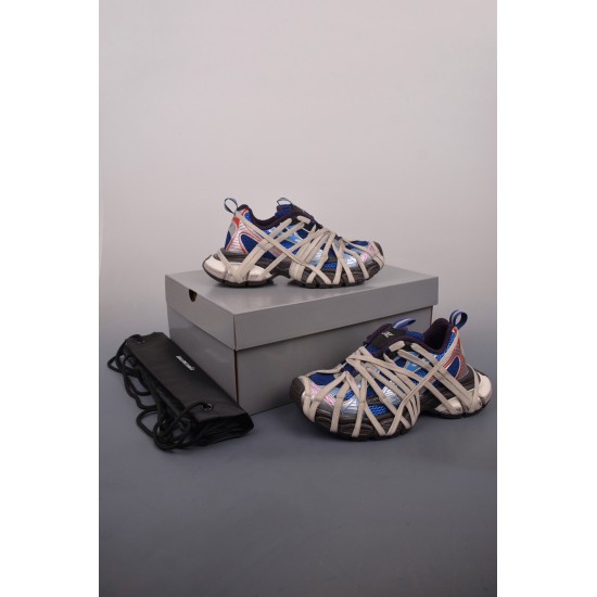 (Free Shipping)Balenciaga Phantom Sneaker Blue Pink 