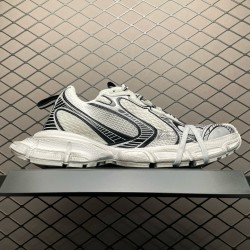 (Free Shipping)Balenciaga 3XL Sneaker White/Black