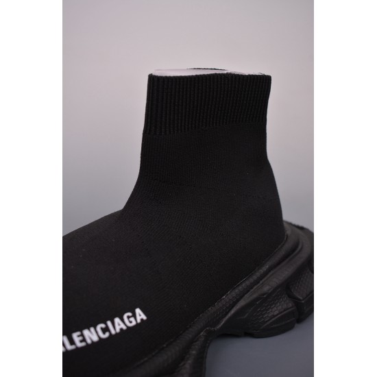 (Free Shipping)Balenciaga 3XL Speed Black