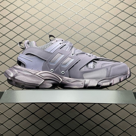 (Free Shipping)Balenciaga Track Sneaker purple