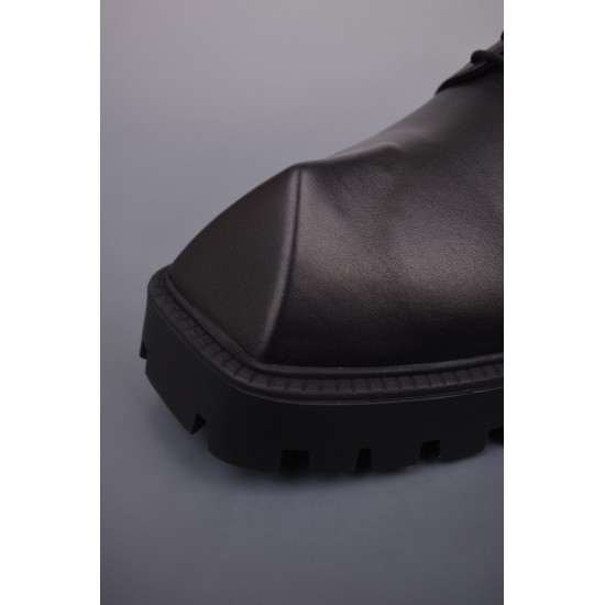 (Free Shipping)Balenciaga Rhino Derby Black