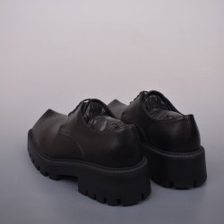 (Free Shipping)Balenciaga Rhino Derby Black