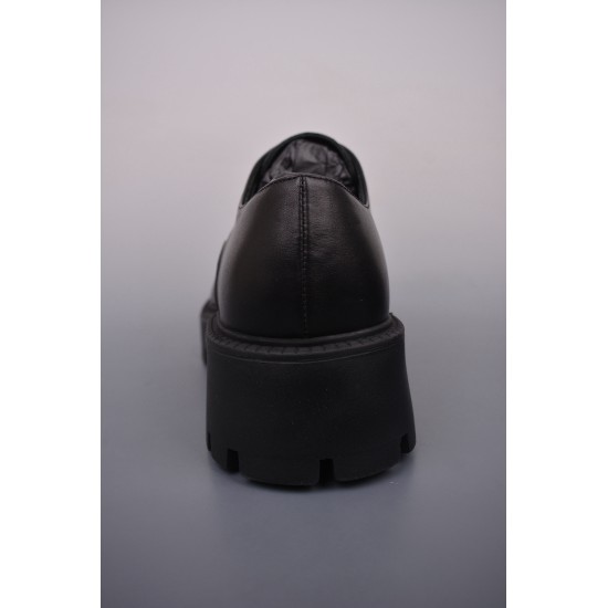 (Free Shipping)Balenciaga Rhino Derby Black