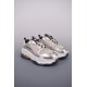 (Free Shipping)Balenciaga Triple S Sneake grey silver