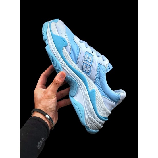 (Free Shipping)Balenciaga Triple S Sneake Blue