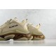 (Free Shipping)Balenciaga Triple S Clear Sole Beige