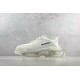 (Free Shipping)Balenciaga Triple S Clear Sole White