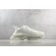 (Free Shipping)Balenciaga Triple S Clear Sole White