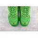 (Free Shipping)Balenciaga Triple S Clear Sole Fluo Green