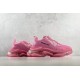 (Free Shipping)Balenciaga Triple S Clear Sole Pink (Women's)