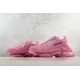 (Free Shipping)Balenciaga Triple S Clear Sole Pink (Women's)