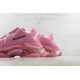 (Free Shipping)Balenciaga Triple S Clear Sole Pink (Women's)