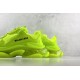 (Free Shipping)Balenciaga Triple S Clear Sole Fluo Yellow