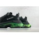 (Free Shipping)Balenciaga Triple S Black Yellow Fluo