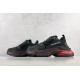 (Free Shipping)Balenciaga Triple S Clear Sole Neon Pink