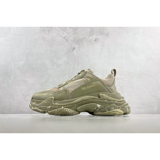 (Free Shipping)Balenciaga Triple S Faded Beige