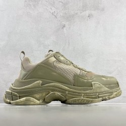 (Free Shipping)Balenciaga Triple S Faded Beige