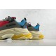 (Free Shipping)Balenciaga Triple S Grey Red Blue (2018 Reissue)