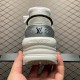 (Free Shipping)Louis Vuitton Run 55 Off White