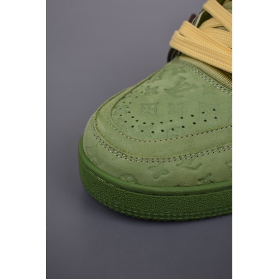 (Free Shipping)(5% off discount:WUKE5)Tyler x Louis VuittonTrainer Sneaker Green