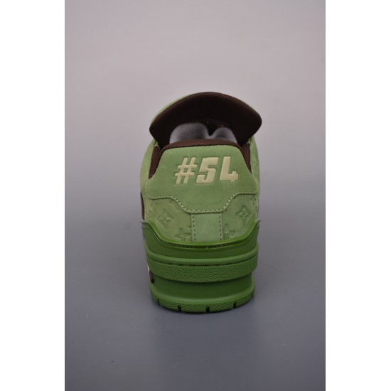 (Free Shipping)(5% off discount:WUKE5)Tyler x Louis VuittonTrainer Sneaker Green