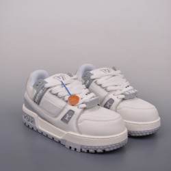 (Free Shipping)Louis Vuitton Trainer Maxi Grey