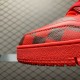 (Free Shipping)Louis Vuitton LV Trainer Sneaker Damier Pop Red