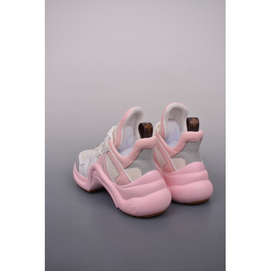 (Free Shipping)Louis Vuitton Archlight Sneaker Pink