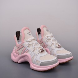 (Free Shipping)Louis Vuitton Archlight Sneaker Pink