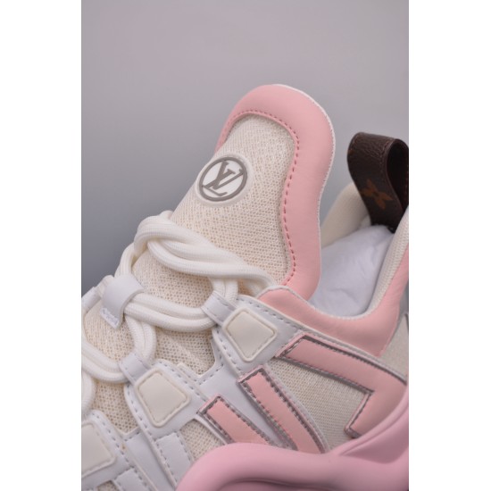 (Free Shipping)Louis Vuitton Archlight Sneaker Pink