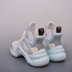 (Free Shipping)Louis Vuitton Archlight Sneaker Light Blue